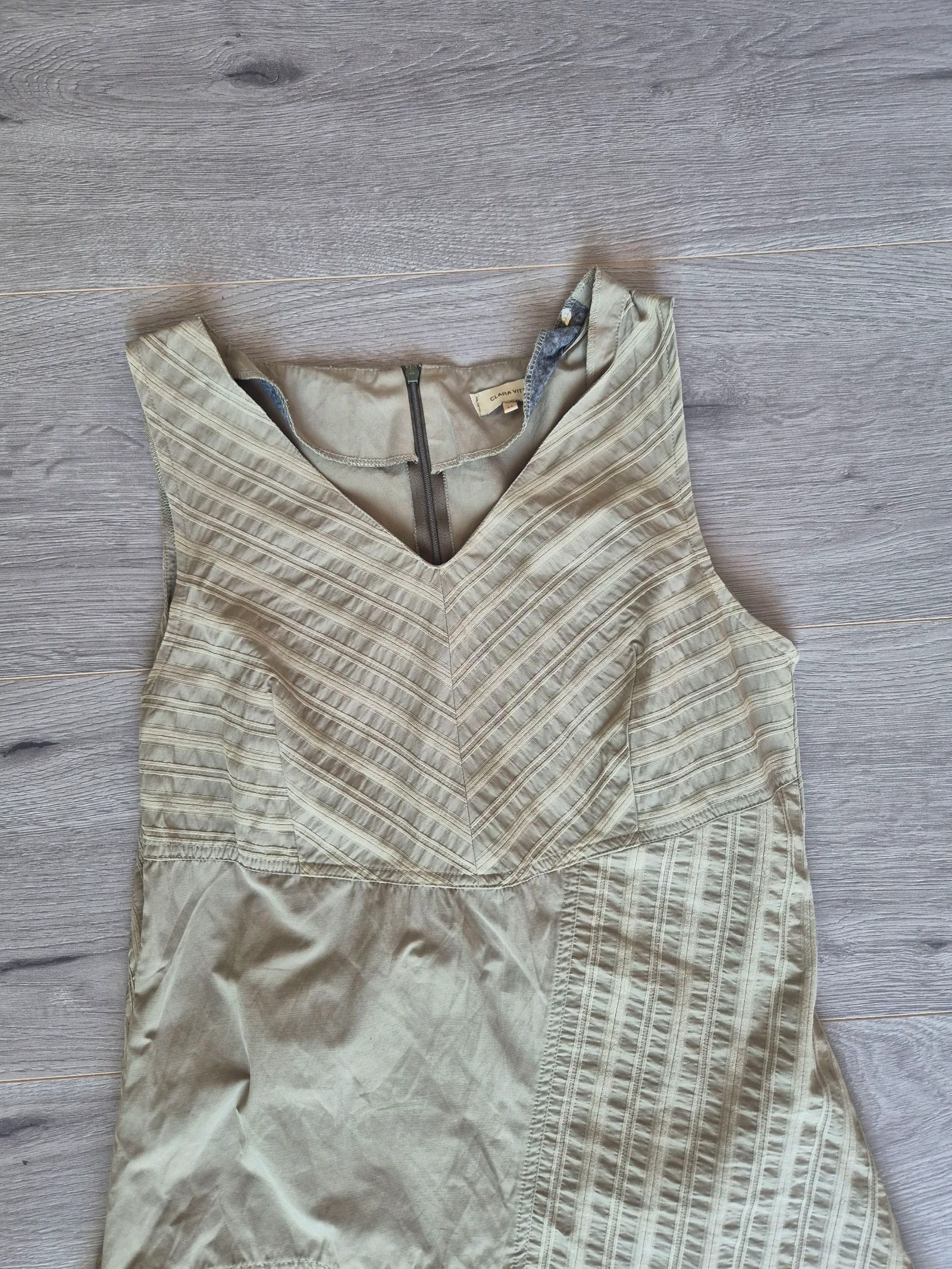 Clara Vitti vestido boho asimétrico / efecto capas – Talla 44 (XL) – photo 5